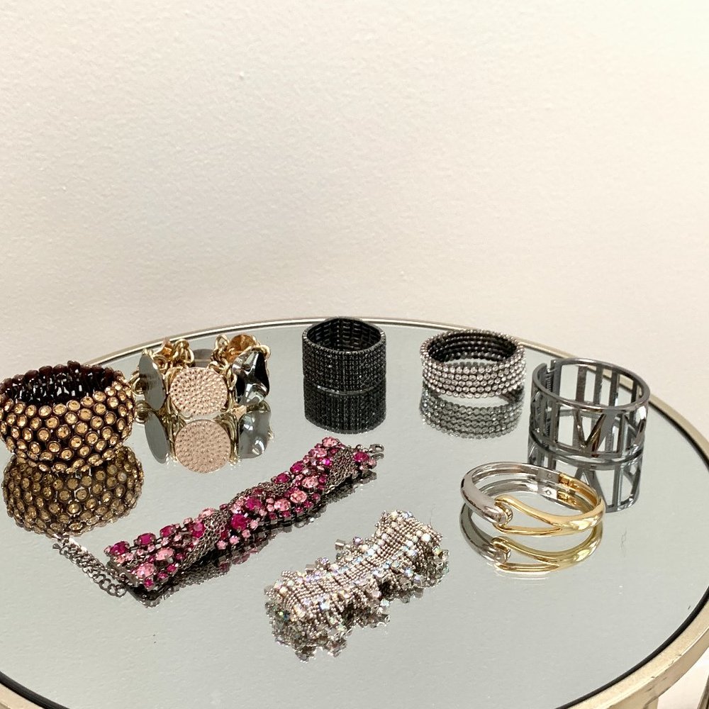Set of 8 Statement Bracelets